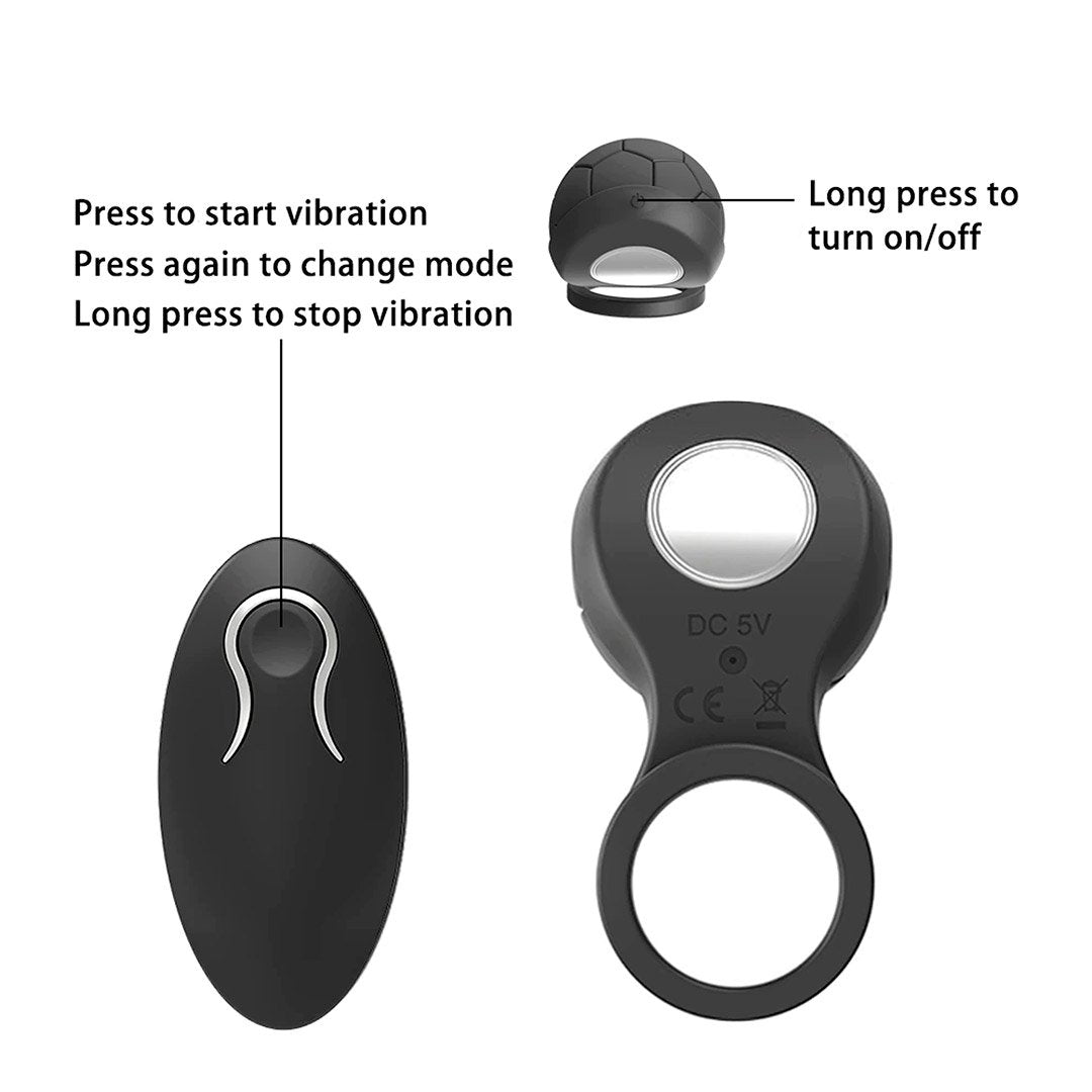 Vibrating and Delay Ball Ring