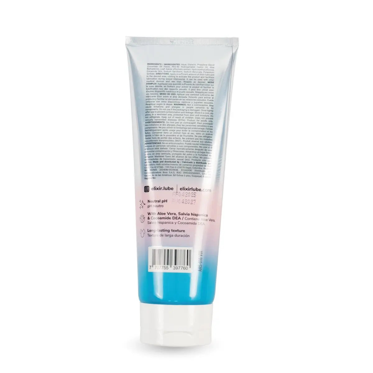 Lubricante Cum Sensible Elixir 250ml