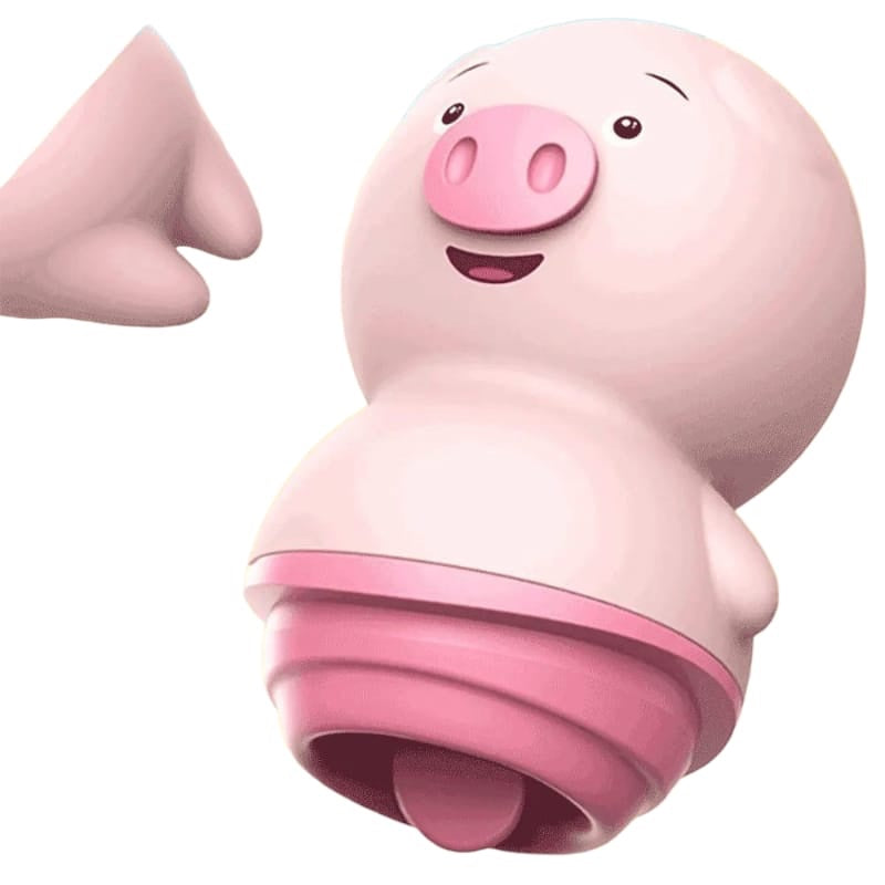 Vibrador Cerdito Lengua