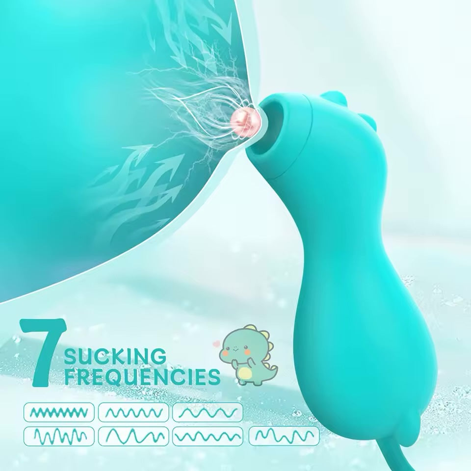 Vibrador y Succionador Dino