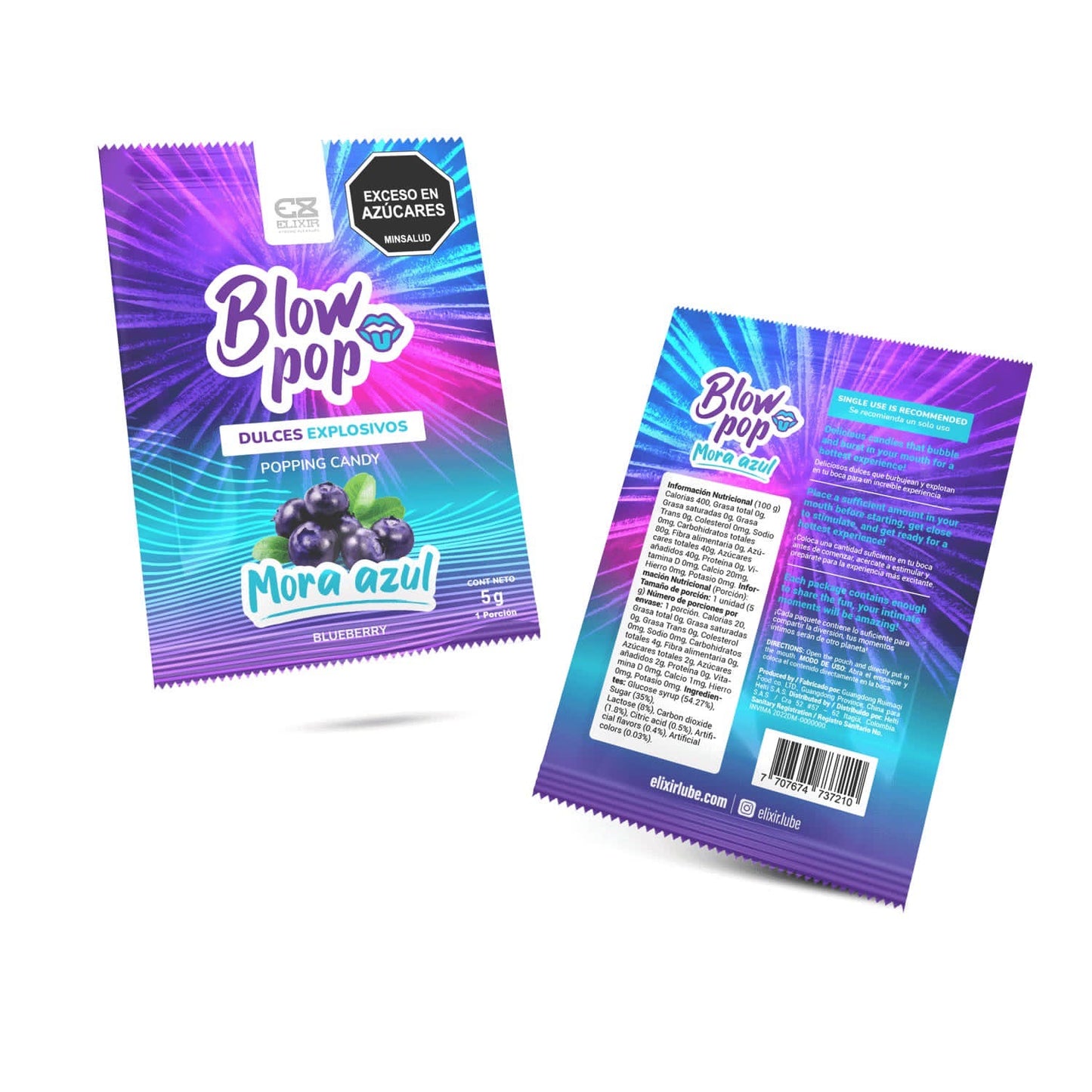 Quipitos Blow Pop 5g (Explosive Sweets)