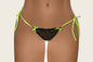 Neon strip pantyhose