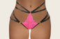 Pink panty and straps