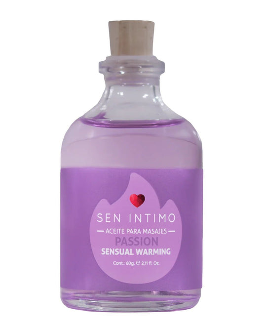 Aceite Passion Sensual Warming X60ml Sen Intimo
