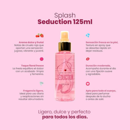 Splash con Feromonas Seduction X 12l Sen Intimo