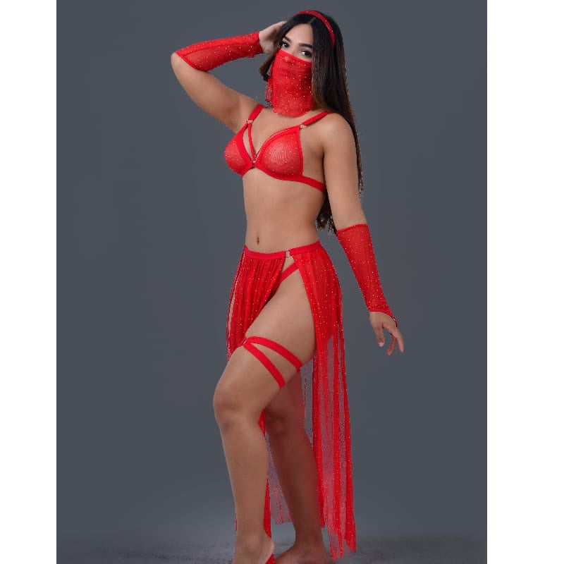 Disfraz Árabe Rojo