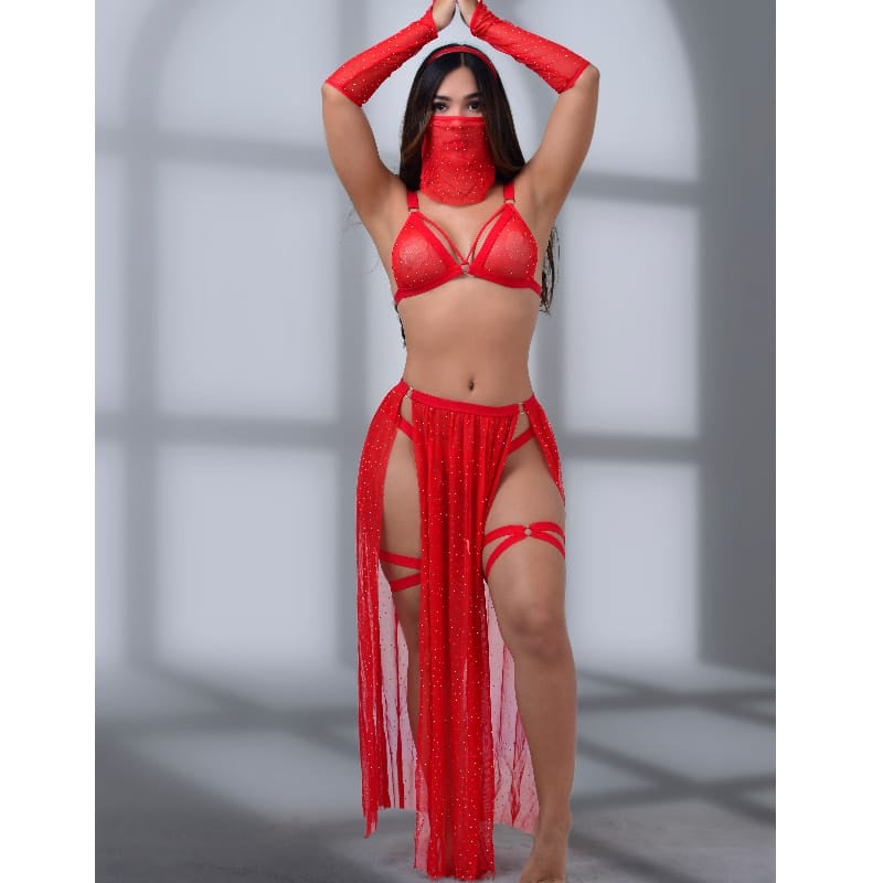Disfraz Árabe Rojo