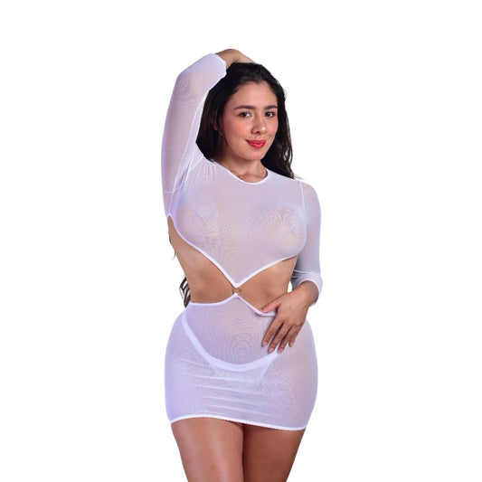 Vestido Velo Blanco