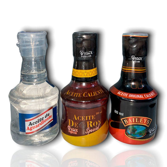 Liquor Flavored Hot Oil for Oral Sex