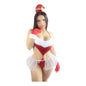 Christmas costume bodysuit skirt