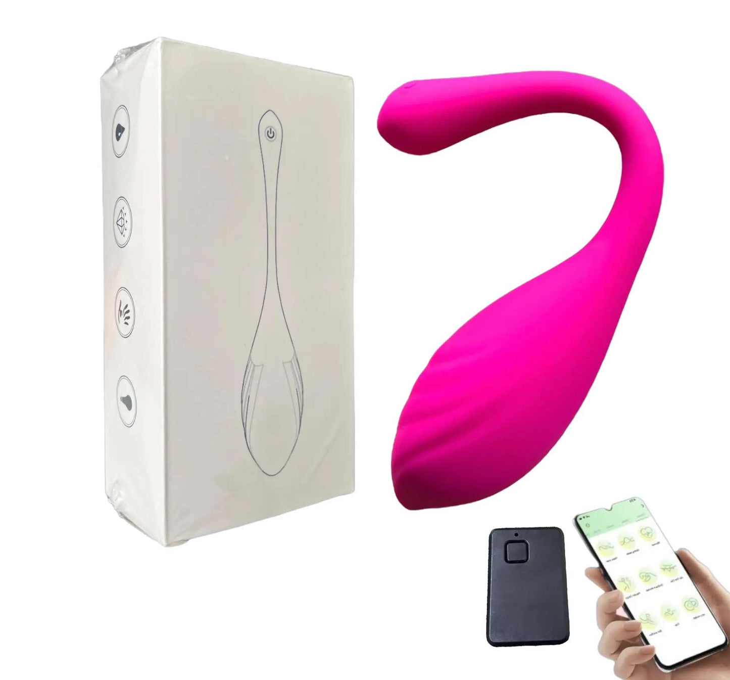 Huevo Vibrador Whale Internacional y Control Remoto