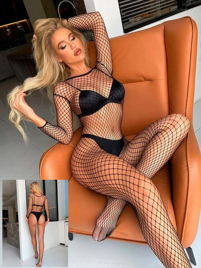 Full Mesh Jumpsuit
