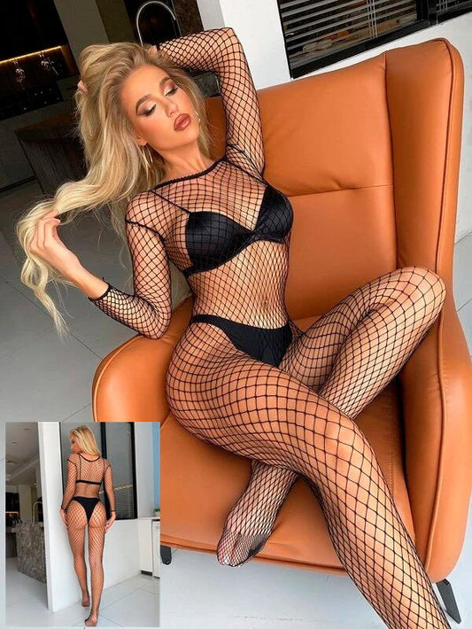 Full Mesh Jumpsuit