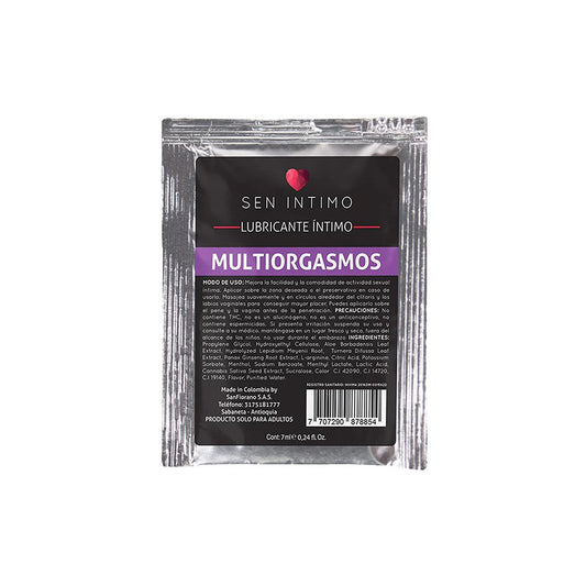 Multiorgasmo Sachet X 7ml Sen Íntimo