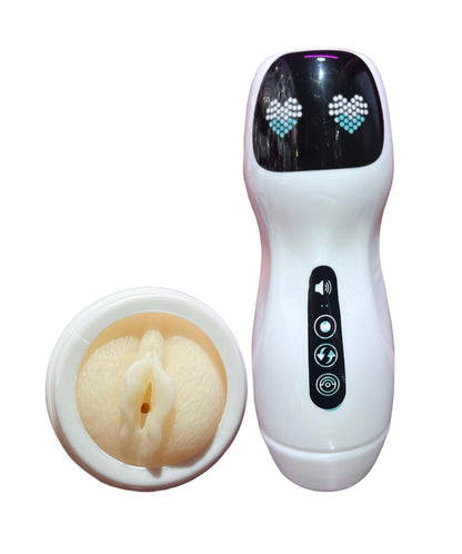 Vagina Masturbadora Termo Recargable