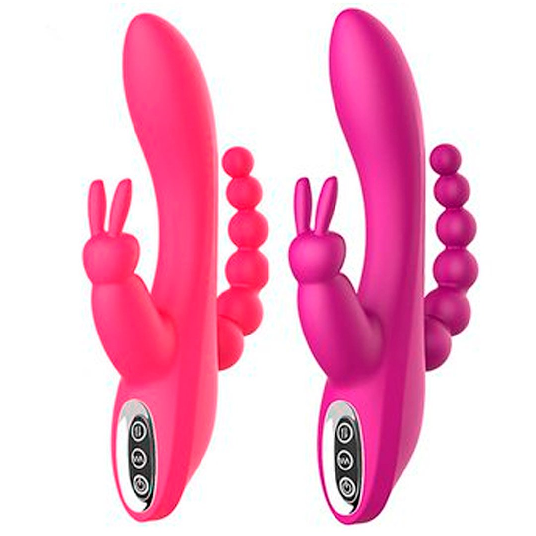 Triple Stimulation Vibrator
