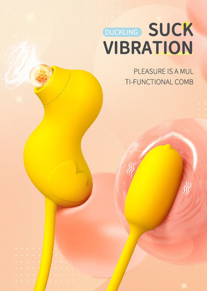 Vibrador y Succionador Patico