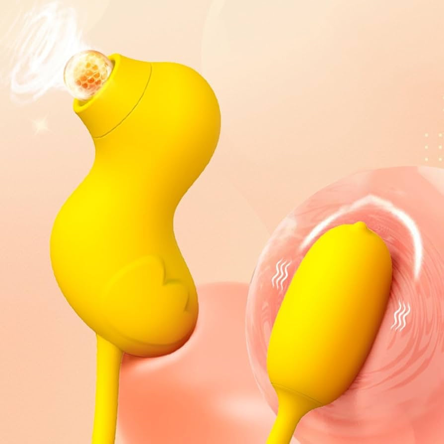 Vibrador y Succionador Patico