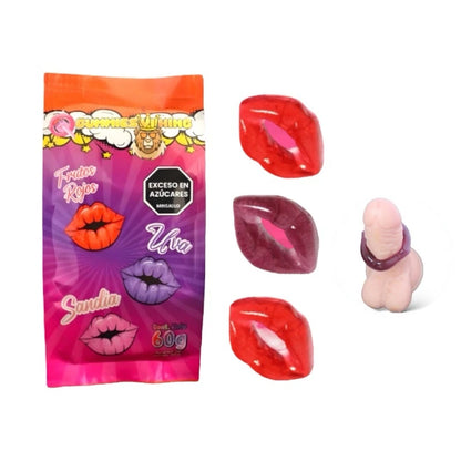 Anillos Gummies Labios Vi King