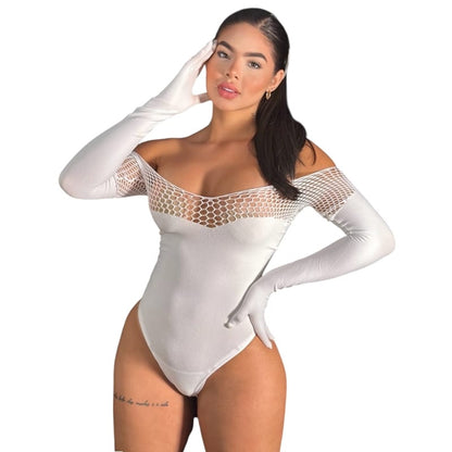 Body Malla Blanca DU695