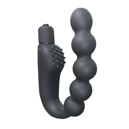 Anal vibrating bullet with double stimulation