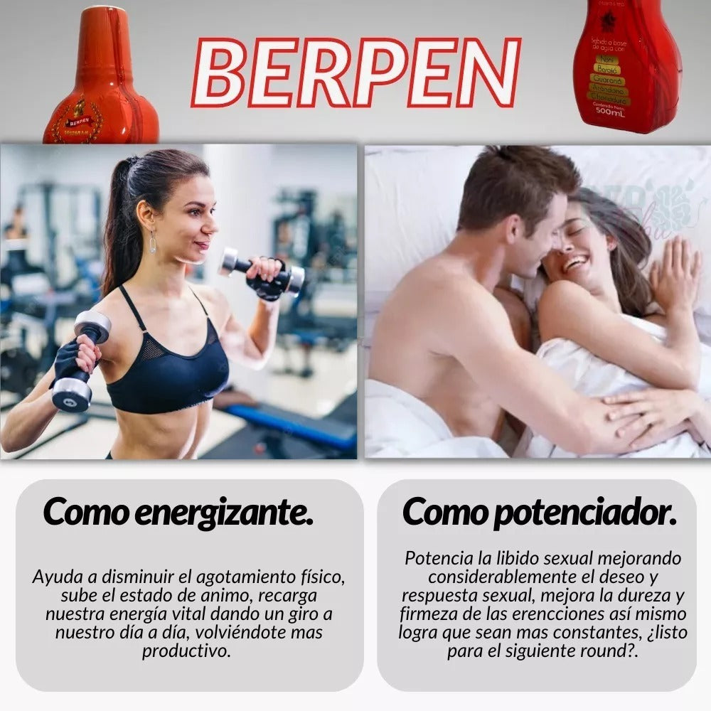 Potenciador Femenino Natural 500ml Berpen