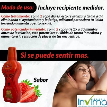 Potenciador Femenino Natural 500ml Berpen