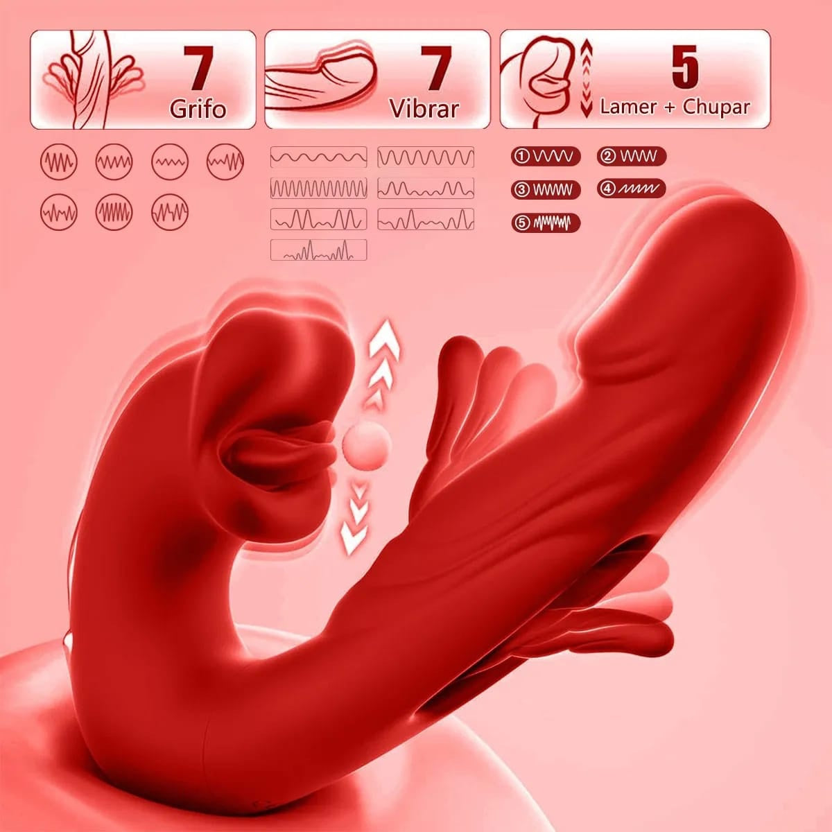 Vibrador Intense Wave Látigo