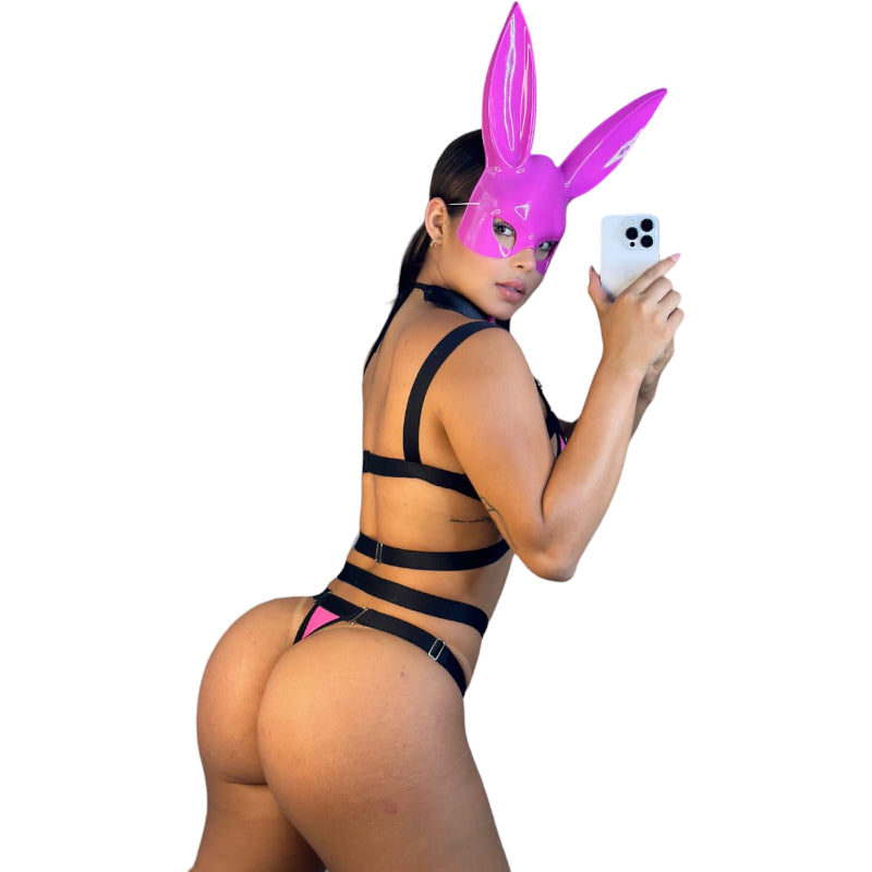 Pink Bunny Costume #1