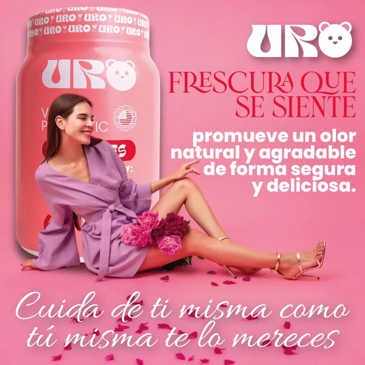 Uro Vaginal Probiotic Gummies X60