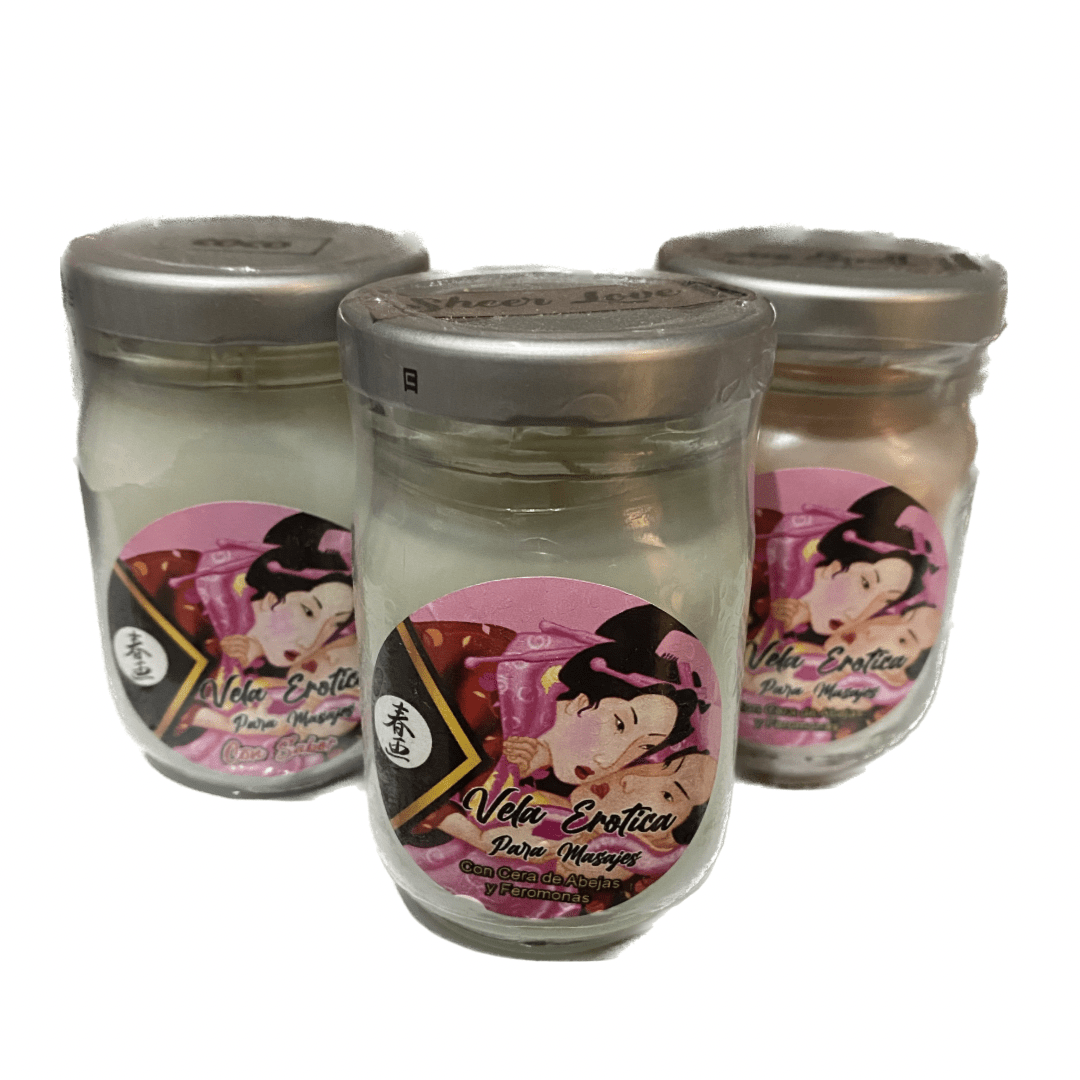 Shunga Candle for Flavored Massages