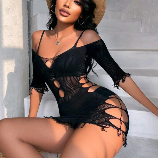 Baby Dolls Side Hollows Mesh