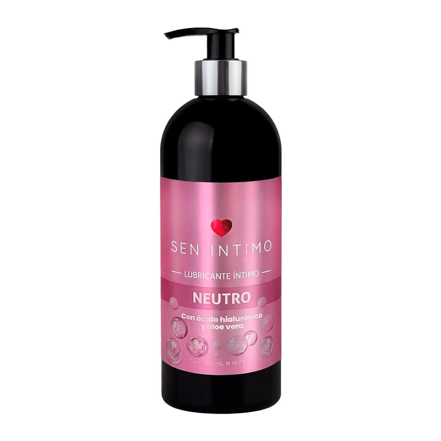 Lubricante Neutro con Ácido Hialuronico y Aloe de Vera x500ml Sen Íntimo