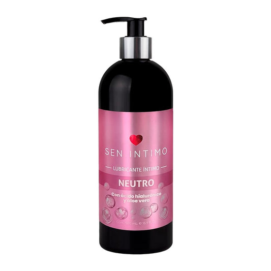 Lubricante Neutro con Ácido Hialuronico y Aloe de Vera x500ml Sen Íntimo