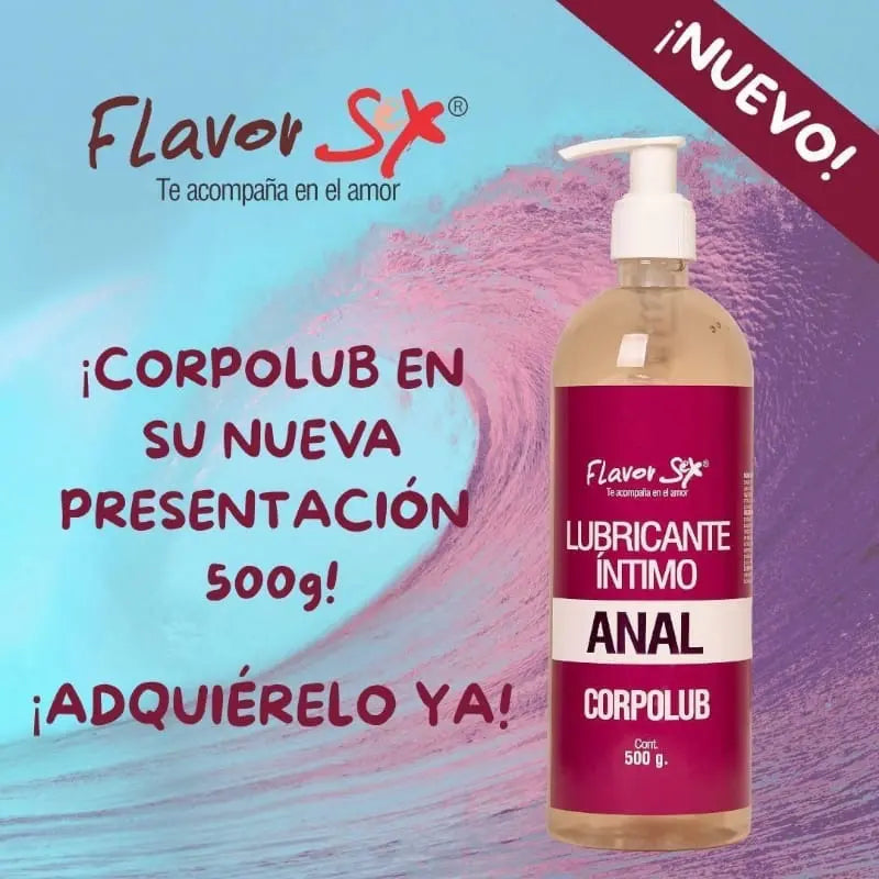 Lubricante Anal CorpoLub 500ml