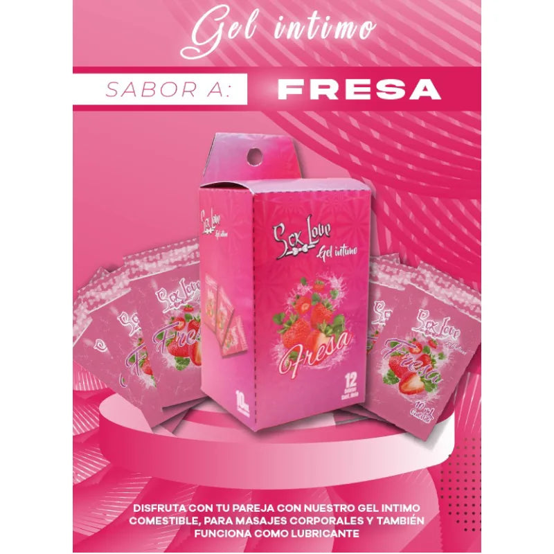 Gel Intimo Comestible x10ml SexLove