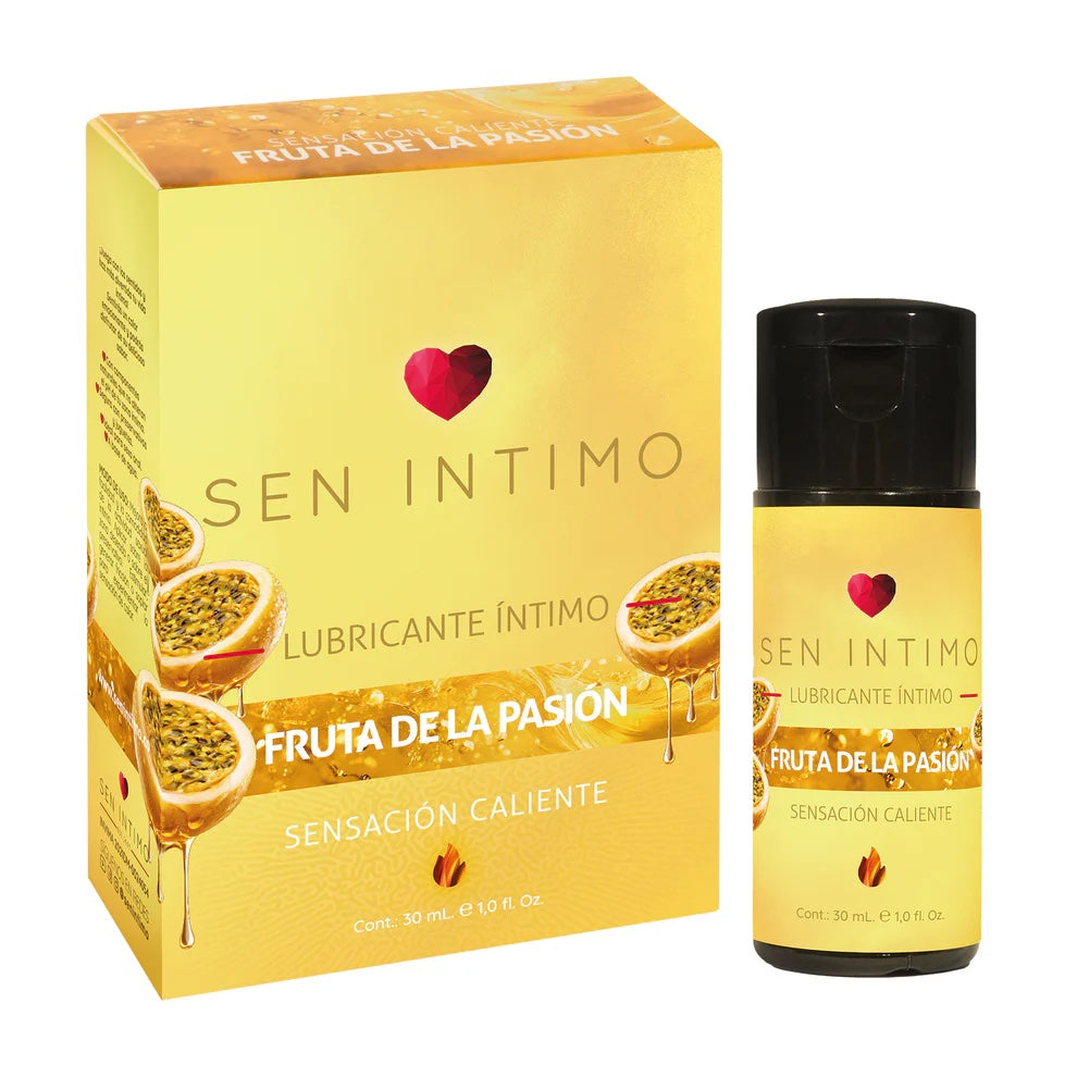 Lubricante Caliente Passion Fruit x30ml Sen Íntimo