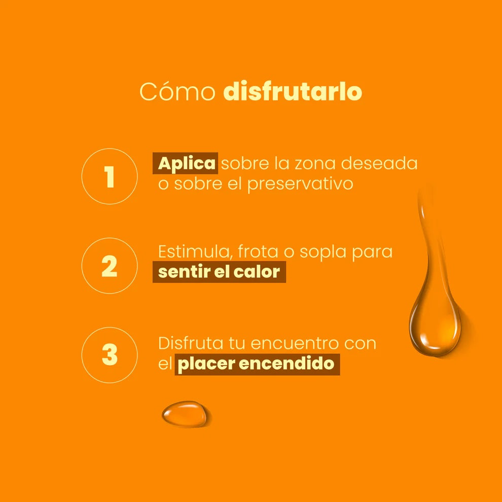 Lubricante Caliente Passion Fruit x30ml Sen Íntimo