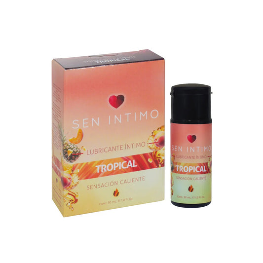 Lubricante Caliente Tropical x30ml Sen Íntimo