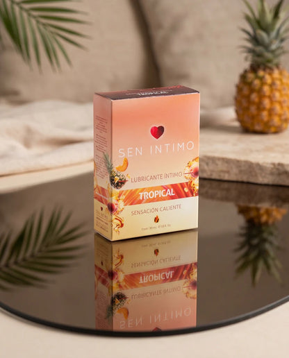 Lubricante Caliente Tropical x30ml Sen Íntimo