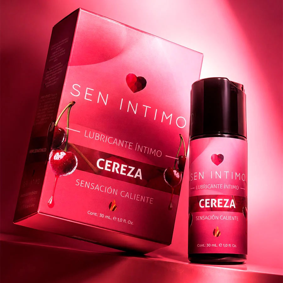 Lubricante Caliente Cereza x30ml Sen Íntimo