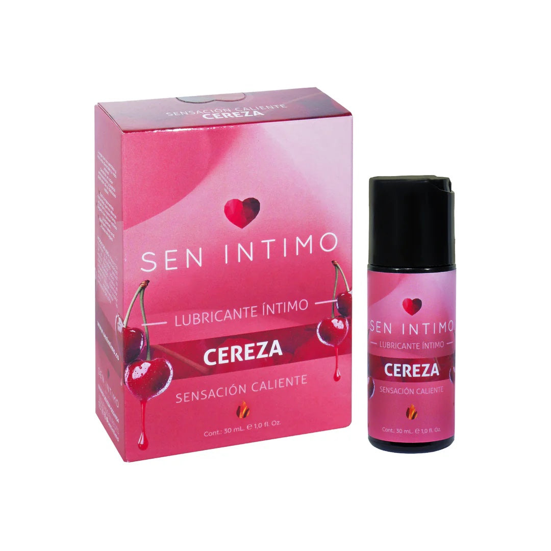 Lubricante Caliente Cereza x30ml Sen Íntimo