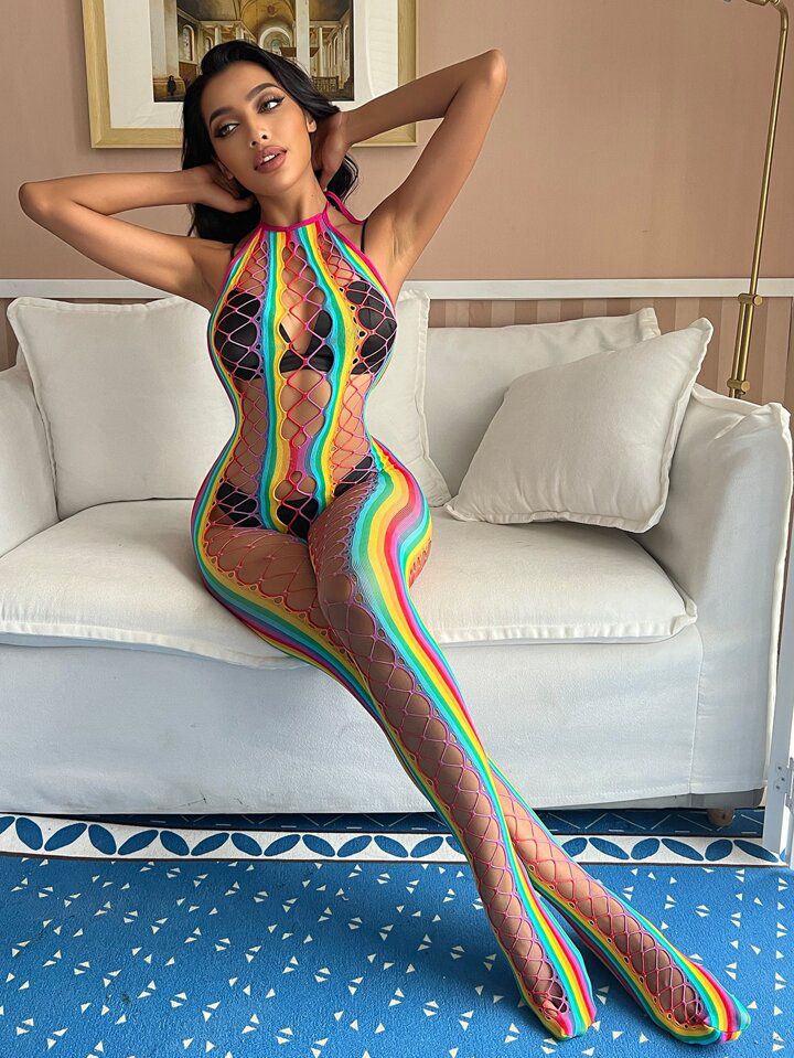 Malla Cuerpo Completo Arcoiris