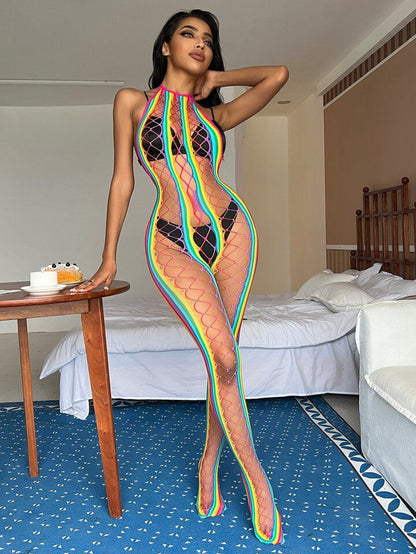 Malla Cuerpo Completo Arcoiris