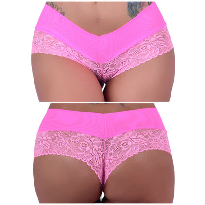 Panty de Encaje Malla Paxion