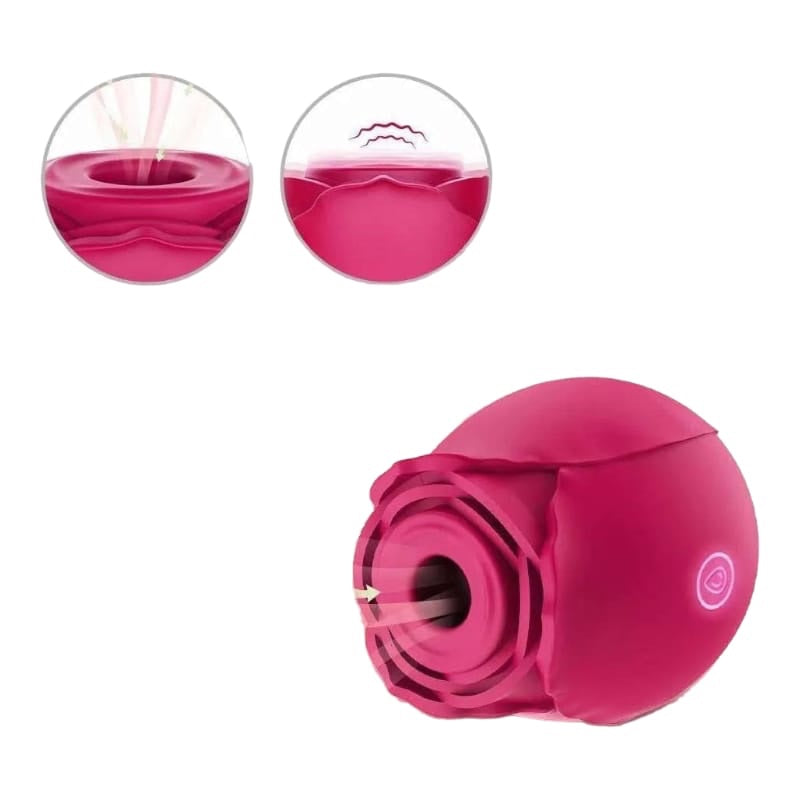 Rosa Succión Vibradora Single Ross