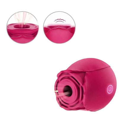 Rosa Succión Vibradora Single Ross