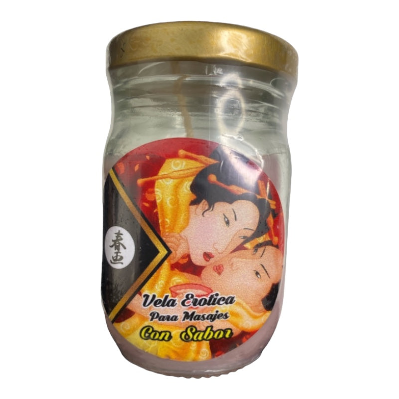 Shunga Candle for Flavored Massages