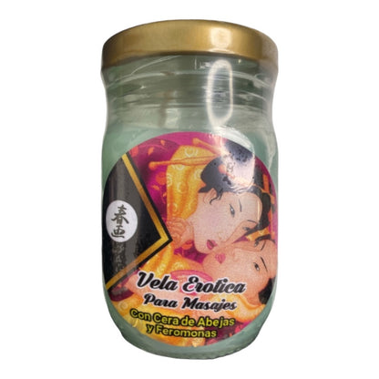 Shunga Candle for Flavored Massages