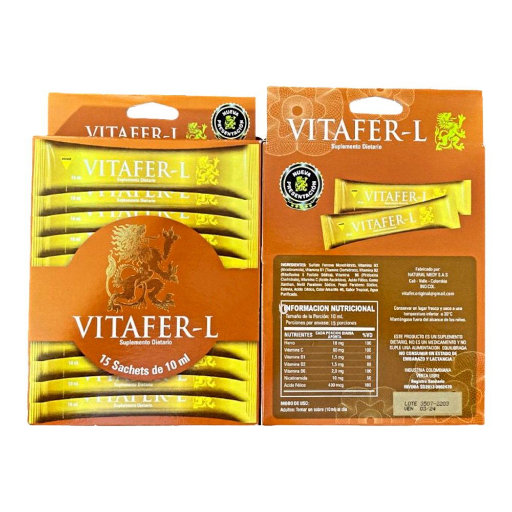 Vitafer-L Energizing &amp; Enhancer 10ml